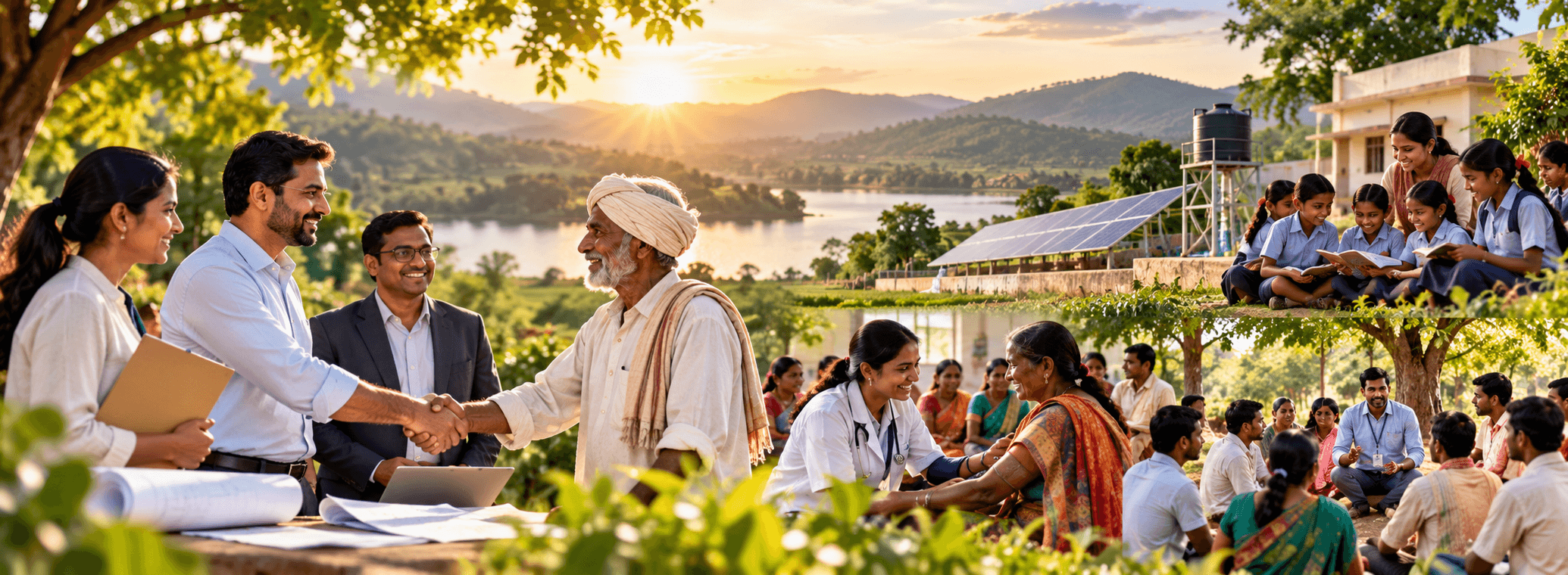 CSR partnership and community health initiative